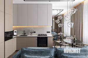 1-к квартира, посуточно, 50м2, 3/8 этаж