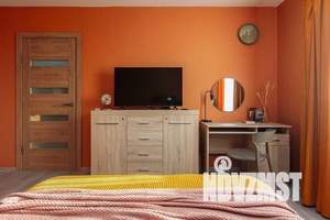 1-к квартира, посуточно, 42м2, 6/9 этаж