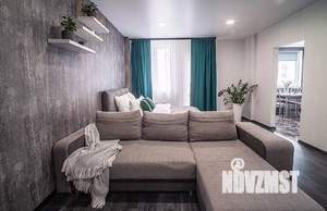 1-к квартира, посуточно, 48м2, 1/1 этаж