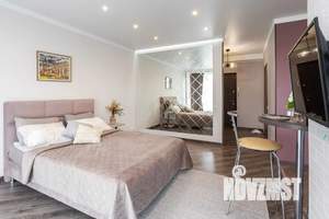 Студия квартира, посуточно, 43м2, 8/9 этаж