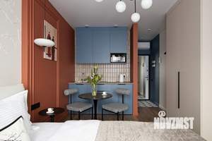 Студия квартира, посуточно, 23м2, 1/7 этаж