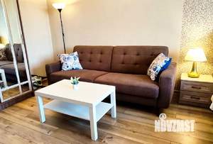 1-к квартира, посуточно, 42м2, 10/12 этаж