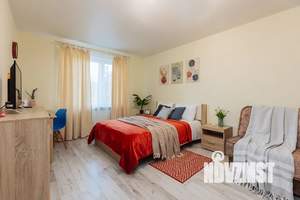 1-к квартира, посуточно, 42м2, 6/10 этаж