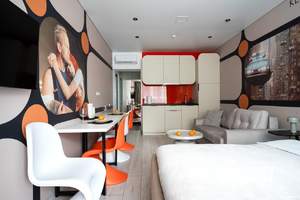 1-к квартира, посуточно, 33м2, 1/1 этаж