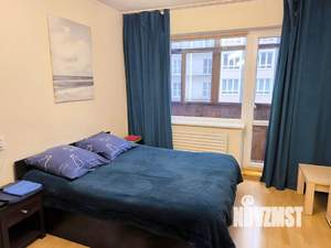 1-к квартира, посуточно, 39м2, 6/9 этаж