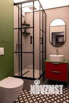 1-к квартира, посуточно, 44м2, 1/1 этаж