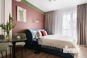 Студия квартира, посуточно, 23м2, 1/7 этаж