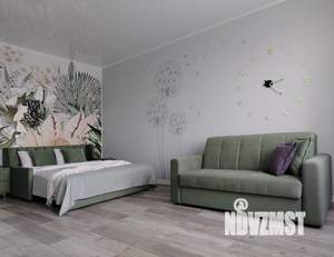 1-к квартира, посуточно, 44м2, 1/1 этаж