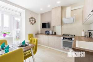 1-к квартира, посуточно, 42м2, 6/9 этаж