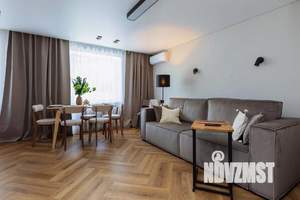 3-к квартира, посуточно, 58м2, 1/1 этаж