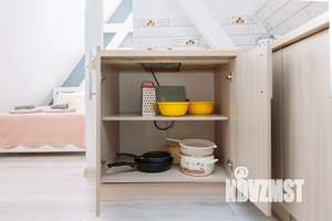 1-к квартира, посуточно, 45м2, 1/1 этаж