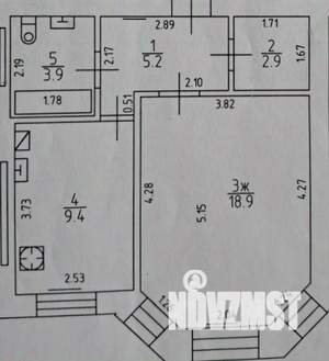 1-к квартира, на длительный срок, 40м2, 4/8 этаж