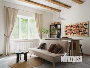 1-к квартира, посуточно, 49м2, 2/3 этаж