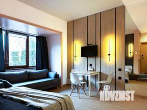 1-к квартира, посуточно, 26м2, 1/2 этаж