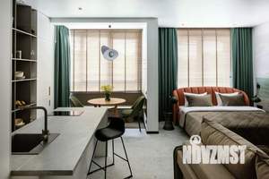 1-к квартира, посуточно, 40м2, 1/1 этаж