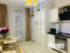 1-к квартира, посуточно, 40м2, 12/16 этаж