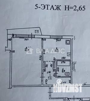 1-к квартира, на длительный срок, 37м2, 5/9 этаж