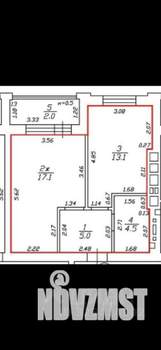 1-к квартира, на длительный срок, 44м2, 4/10 этаж