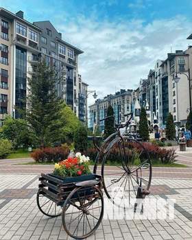 Студия квартира, на длительный срок, 50м2, 4/10 этаж