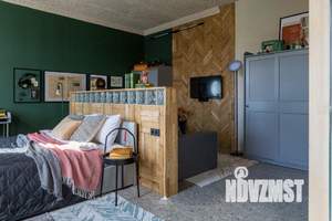 1-к квартира, посуточно, 45м2, 1/1 этаж
