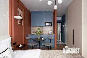 1-к квартира, посуточно, 25м2, 1/1 этаж