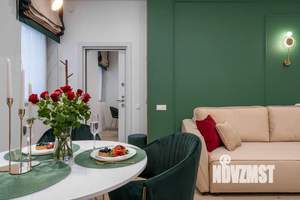 1-к квартира, посуточно, 52м2, 3/8 этаж