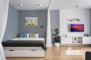 1-к квартира, посуточно, 43м2, 1/1 этаж