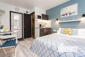 1-к квартира, посуточно, 17м2, 1/1 этаж