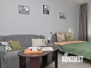 1-к квартира, посуточно, 42м2, 6/9 этаж