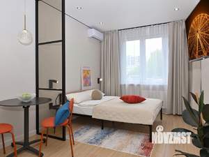 1-к квартира, посуточно, 21м2, 1/1 этаж