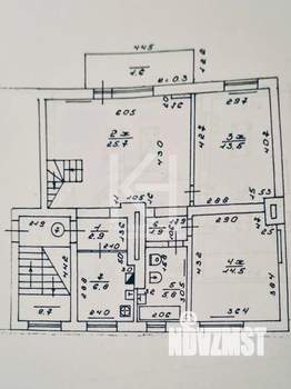 4-к квартира, на длительный срок, 99м2, 3/4 этаж