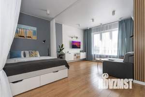 Студия квартира, посуточно, 43м2, 3/8 этаж