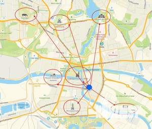 1-к квартира, посуточно, 38м2, 5/9 этаж