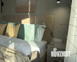 1-к квартира, посуточно, 44м2, 6/9 этаж