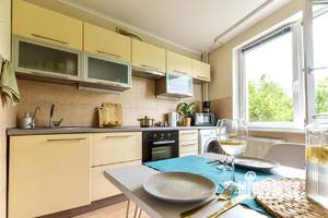 1-к квартира, посуточно, 43м2, 1/1 этаж