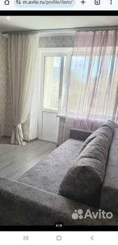 1-к квартира, на длительный срок, 34м2, 2/4 этаж