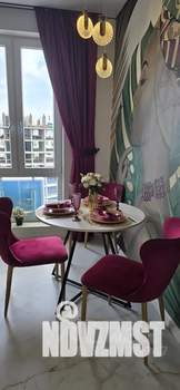 1-к квартира, посуточно, 41м2, 17/25 этаж