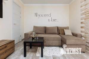 1-к квартира, посуточно, 44м2, 4/4 этаж