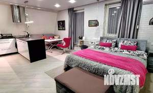 1-к квартира, посуточно, 40м2, 1/1 этаж