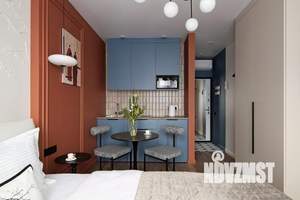 1-к квартира, посуточно, 25м2, 1/1 этаж