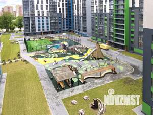 1-к квартира, посуточно, 46м2, 1/1 этаж