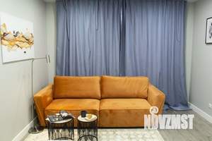 1-к квартира, посуточно, 44м2, 1/1 этаж