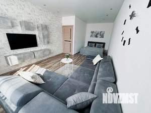 1-к квартира, посуточно, 43м2, 1/1 этаж