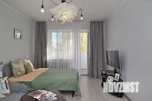 1-к квартира, посуточно, 42м2, 6/9 этаж