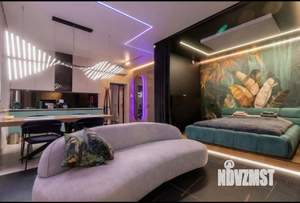 Студия квартира, посуточно, 41м2, 2/3 этаж