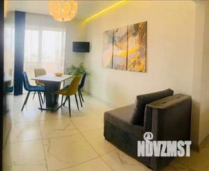 1-к квартира, посуточно, 52м2, 6/9 этаж