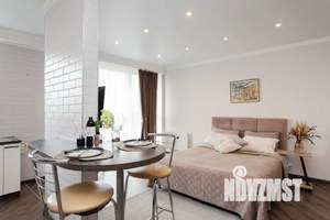 Студия квартира, посуточно, 43м2, 8/9 этаж