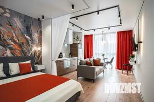 Студия квартира, посуточно, 32м2, 2/8 этаж