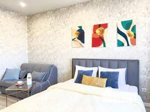 1-к квартира, посуточно, 44м2, 1/1 этаж