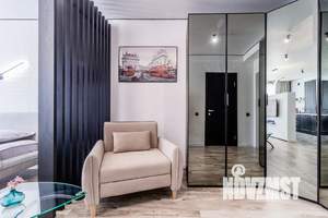 Студия квартира, посуточно, 46м2, 4/12 этаж